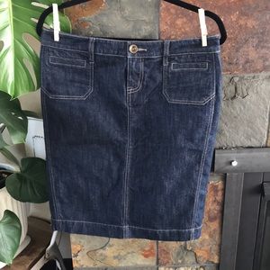 Express Jean skirt